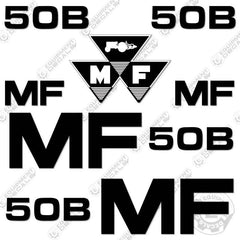 Fits Massey Ferguson 50B Decal Kit Tractor