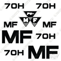 Fits Massey Ferguson 70H Decal Kit Tractor