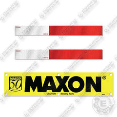 Fits Maxon Logo 50 Years Decal Kit