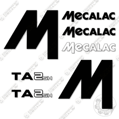 Fits Mecalac TA2SH Decal Kit Site Dumper