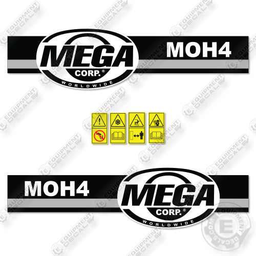Fits MEGA CORP MOH4 Decal Kit Water Tanker