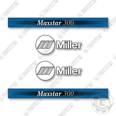 Bobcat Miller Maxstar 300 Decal Kit Generator Welder - Aftermarket Kit