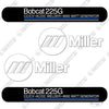 Image of Fits Bobcat Miller Bobcat 225G Decal Kit Generator Welder
