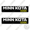 Image of Minn Kota Edge Set of 2 Decal Kit Trolling Motor- Aftermarket Kit