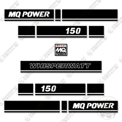 Fits Multiquip MQ Power Whisperwatt 150 Decal Kit Generator