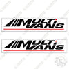 Image of Fits Multi Vans Trailer Decal Kit