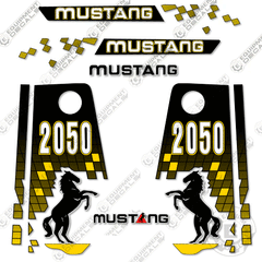 Fits Mustang 2050 Decal Kit Skid Steer - Pre-2000 Style