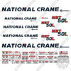 Image of Fits National Crane NBT 50L Decal Kit
