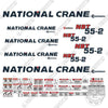 Image of Fits National Crane NBT 55-2 Decal Kit