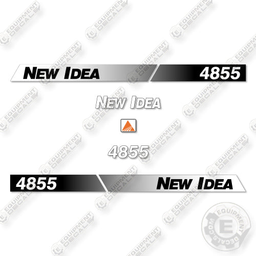 New Idea 4855 Decal Kit Round Baler - Aftermarket Kit