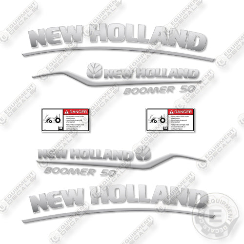 Fits New Holland 50 Decal Kit Boomer