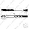 Image of New Holland 7840 Decal Kit Tractor -  Aftermarket Kit
