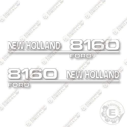 New Holland 8160 Decal Kit Tractor -  Aftermarket Kit