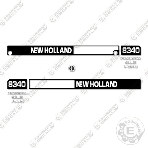New Holland 8340 Decal Kit Tractor -  Aftermarket Kit