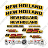 Image of New Holland B95C Decal Kit Backhoe -  Aftermarket Kit