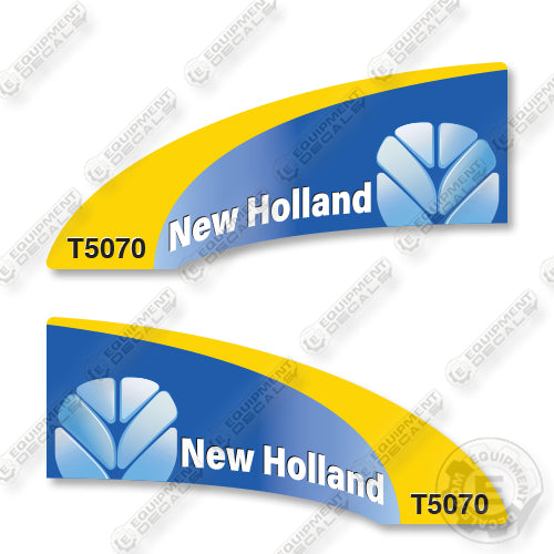 New Holland T5070 Decal Kit Tractor -  Aftermarket Kit