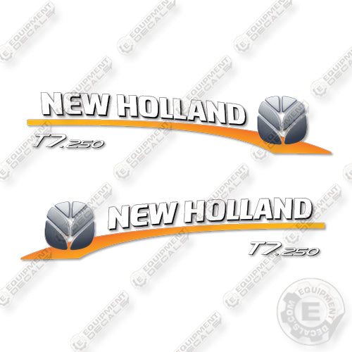 New Holland T7.250 Decal Kit Tractor -  Aftermarket Kit