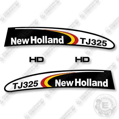 New Holland TJ325 Decal Kit Tractor- Aftermarket Kit