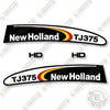 Image of New Holland TJ375 Decal Kit Tractor - Aftermarket Kit