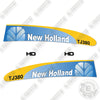 Image of New Holland TJ380 Decal Kit Tractor - New Style - Aftermarket Kit