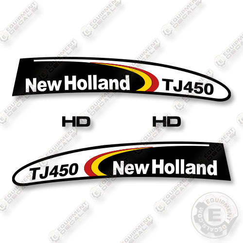 New Holland TJ450 Decal Kit Tractor- Aftermarket Kit
