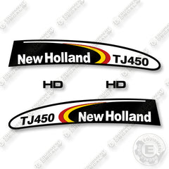 New Holland TJ450 Decal Kit Tractor- Aftermarket Kit