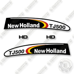 New Holland TJ500 Decal Kit Tractor- Aftermarket Kit