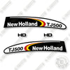 Image of New Holland TJ500 Decal Kit Tractor- Aftermarket Kit