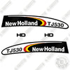 Image of New Holland TJ530 Decal Kit Tractor -  Aftermarket Kit
