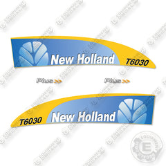 New Holland T6030 Plus Decal Kit Tractor -  Aftermarket Kit