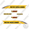 Image of New Holland L185 Decal Kit Skid Steer Loader- Aftermarket Kit