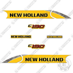 Fits New Holland C190 Decal Kit Skid Steer