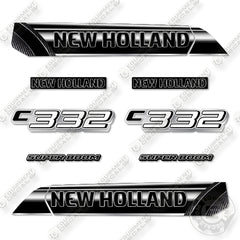 Fits New Holland C332 Decal Kit Compact Track Loader - Custom Midnight