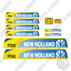 Image of New Holland FP240 Decal Kit Forage Harvester-  Aftermarket Kit