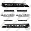 Image of Fits New Holland L225 Decal Kit Skid Steer- Custom Midnight