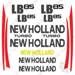 Fits New Holland LB 85 Decal Kit Backhoe Loader
