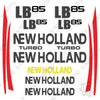 Image of Fits New Holland LB 85 Decal Kit Backhoe Loader