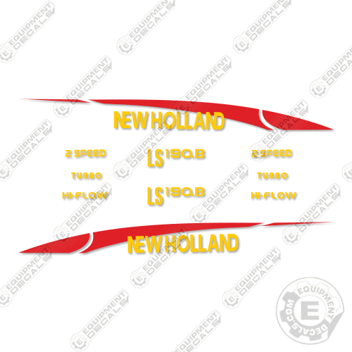 Fits New Holland LS190 B Decal Kit Skid Steer