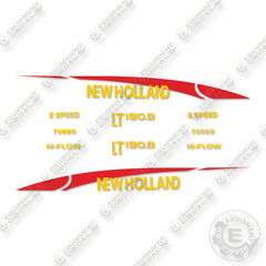 New Holland LT190.B Decal Kit Compact Track Loader- Aftermarket Kit