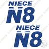 Image of Fits Niece N8 Decal Kit Water Truck