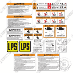 Fits Nissan Warning Decals For Forklift