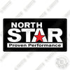 Image of North Star Logo 15 Inches Decal Kit Pressure Cleaner - Aftermarket Kit