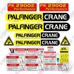 Palfinger PK29002 Decal Kit Crane- Aftermarket Kit