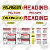 Image of Palfinger PSC4016 Reading Decal Kit Crane- Aftermarket Kit