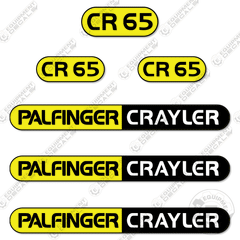 Fits Palfinger CR65 Decal Kit Forklift