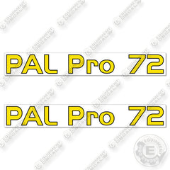 Fits Palfinger PAL Pro 72 Decal Kit Truck