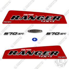 Fits Polaris Ranger 570 EFI Decal Kit Utility Vehicle (RED)