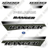 Image of Fits Polaris Ranger 1000 Crew 2022 Single Overhead Cam Decal Kit Utility Vehicle- GREEN!