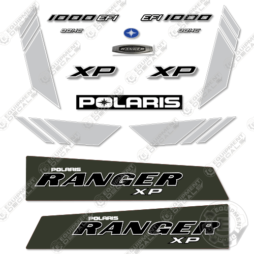Fits Polaris Ranger 1000 EFI XP Decal Kit UTV - 2013