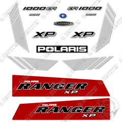 Fits Polaris Ranger 1000 EFI XP Decal Kit UTV - RED - 2013